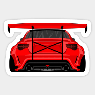 GT86 RED Sticker